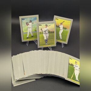 2009 Topps Turkey Red Near Complete Insert Card Set NO DUPLICATES (84/100) Lot